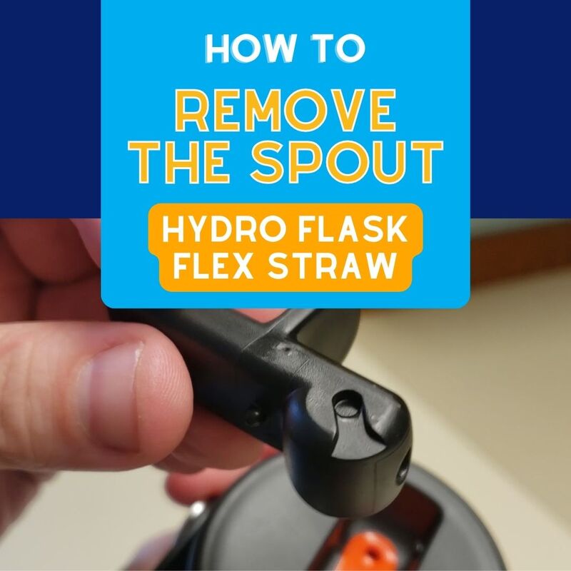 How to Remove the Spout from the Flex Straw for Cleaning (Read the Update Post too about a Risk of Wear and Tear!)