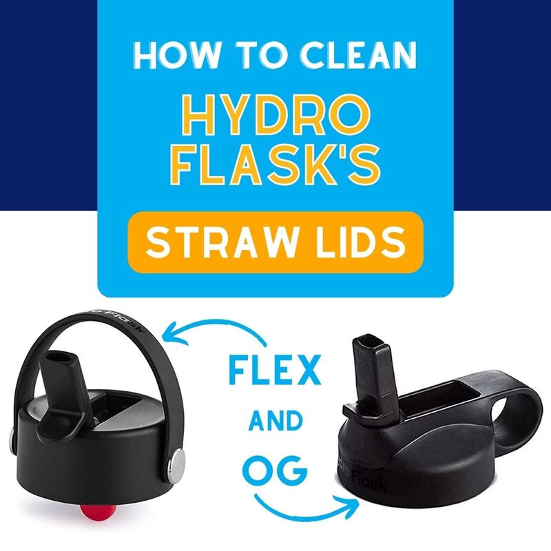 How to Clean Hydro Flask's Straw Lids (Read the Update Post too about a Risk of Wear and Tear!)