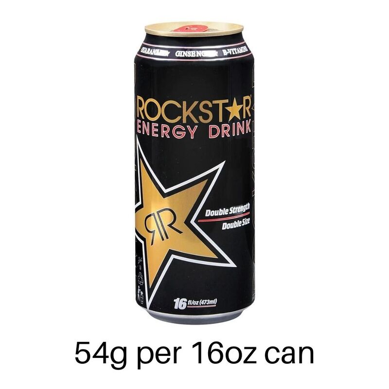 16oz Rockstar Energy Can