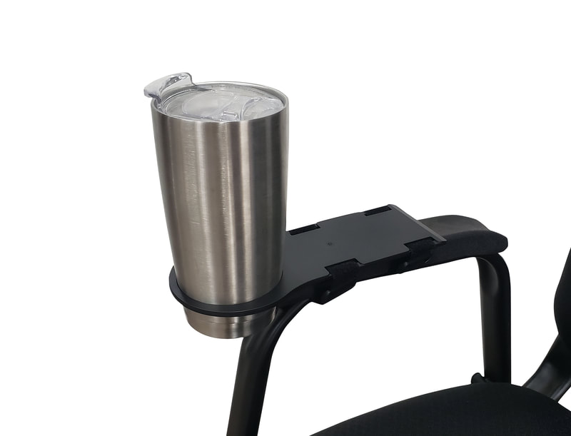 ARCH Arm Rest Cup Holder for Tumblers and Drink Cups