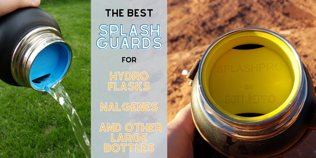 The Best Splash Guards for Hydro Flasks, Nalgenes, and Other Large Bottles