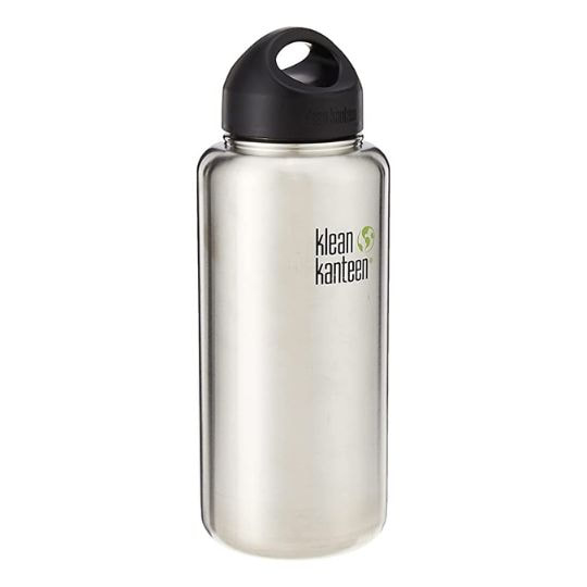 Shown: 40oz Wide Mouth Klean Kanteen, Not-Insulated